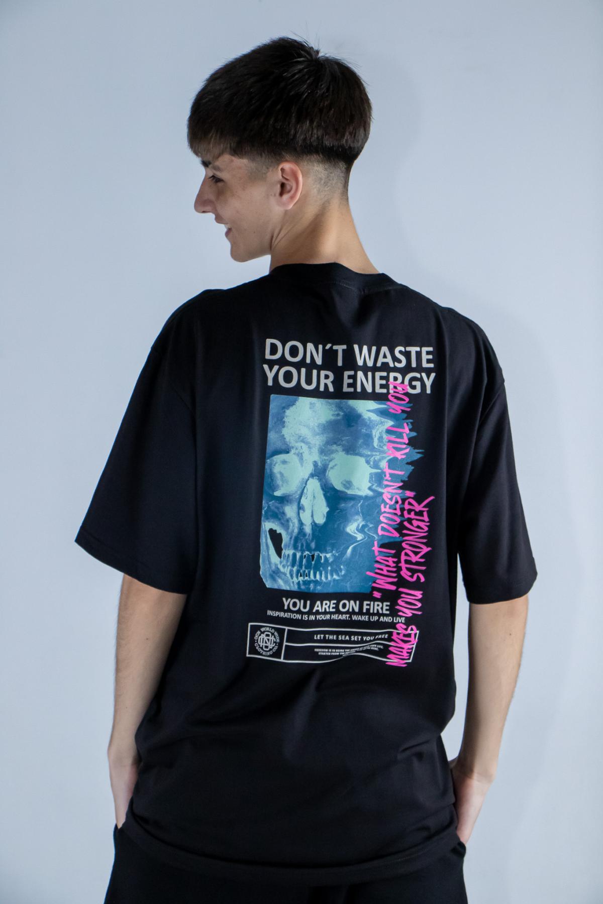 Remera Ocn Hombre Premiun Negro (K8)
