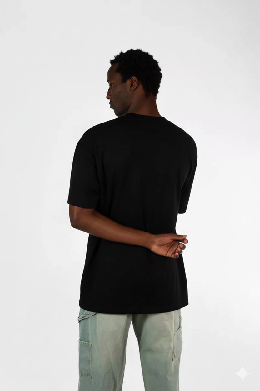 Remera King Of Art Hombre Houston Negro 7019L