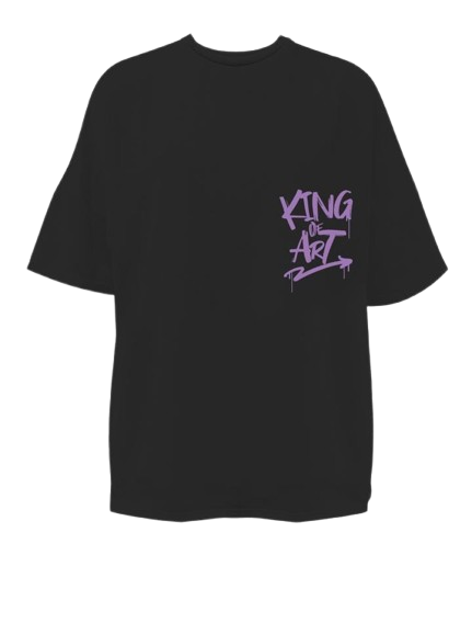 Remera King Of Art Hombre Houston Negro 7019L