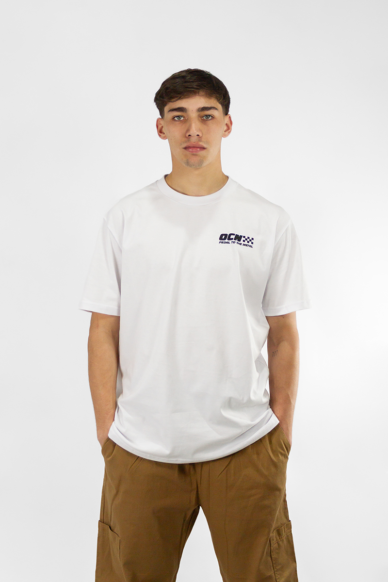 Remera Ocn Hombre Garage Blanco 7029E Regular