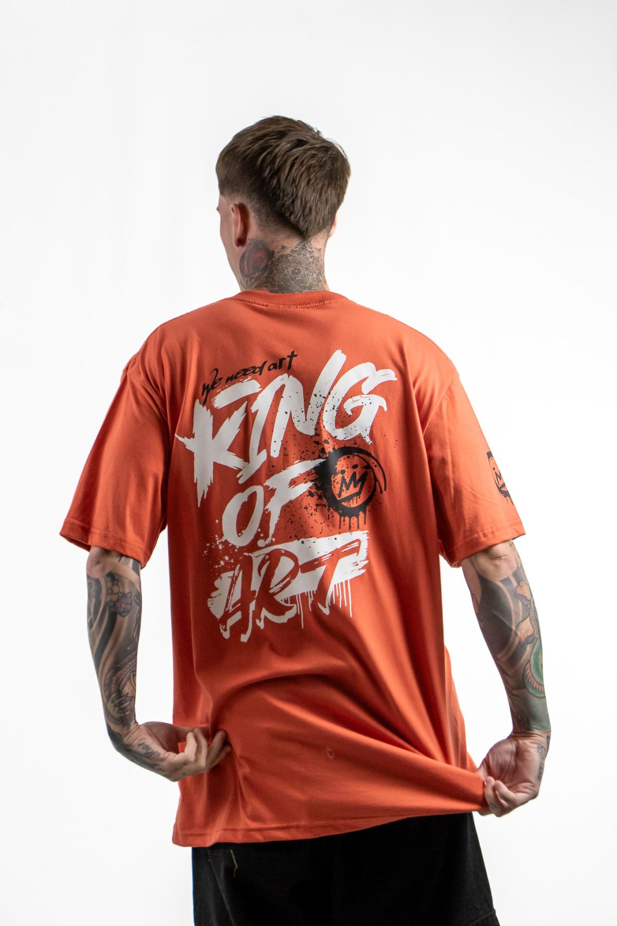 Remera King of Art Urban Shirt Rojo 6205A