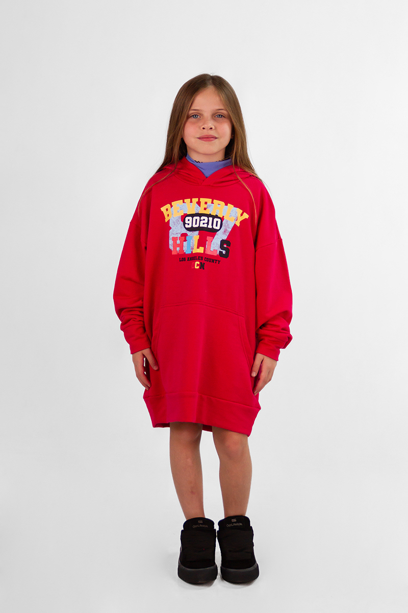 Buzo Ocn Niña Canguro High Over 7N72H