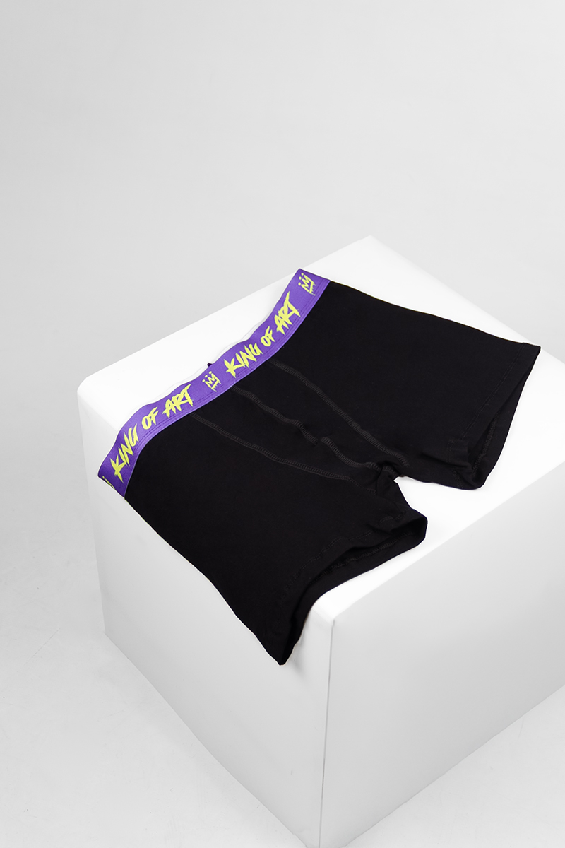 Boxer King Of Art Hombre Negro 601