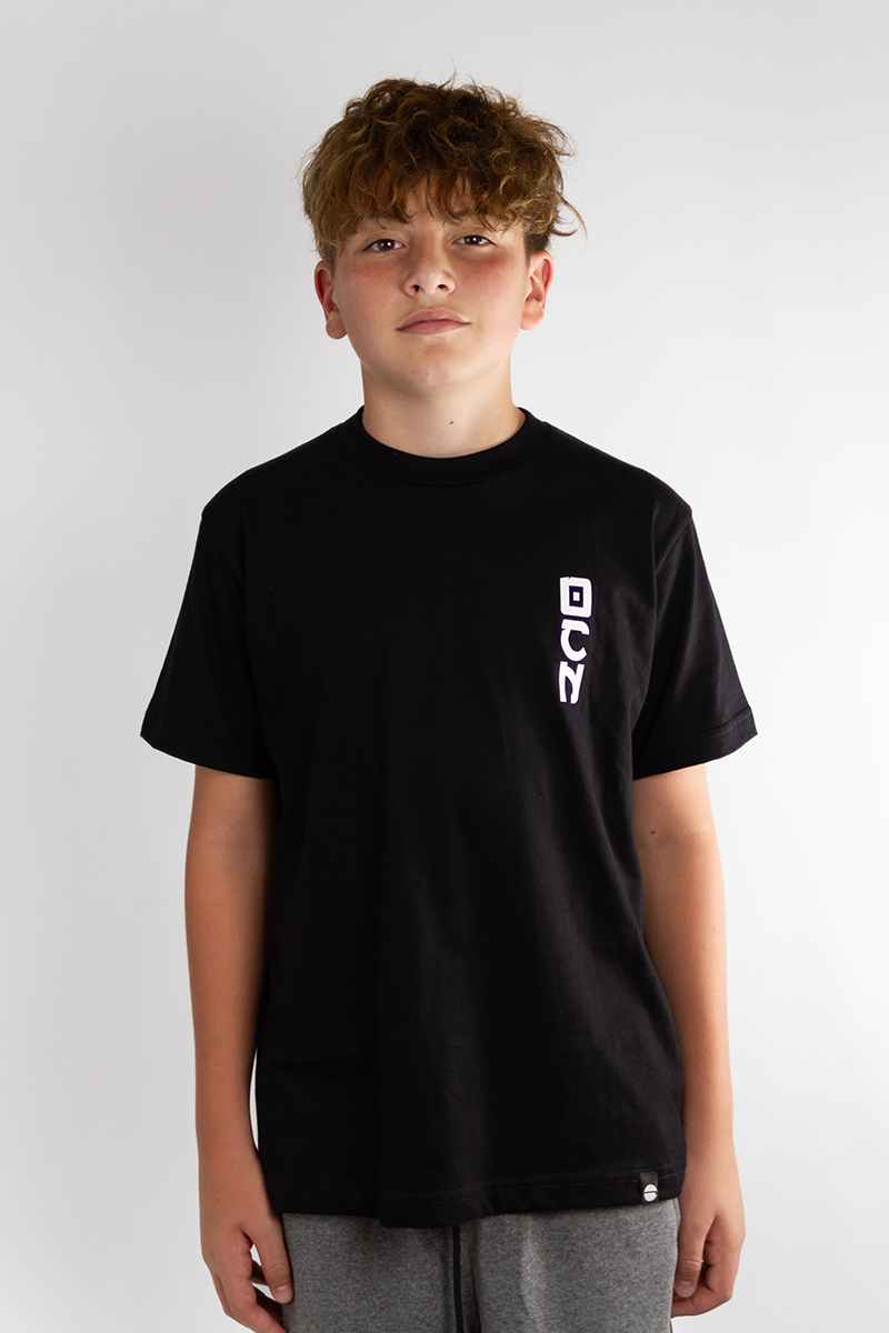 Remera Ocn Kids Original Relax Negro Q4