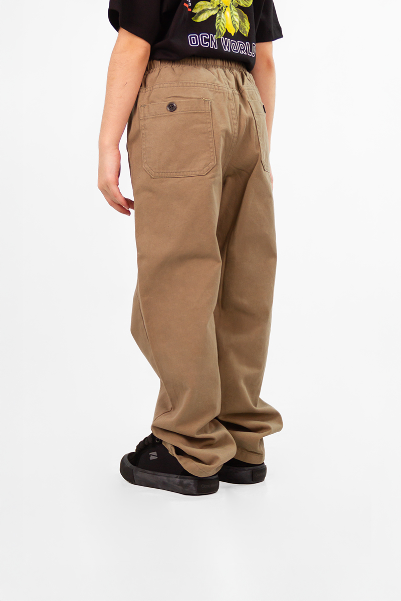 Pantalon Ocn Kids Strong Verde Militar 706