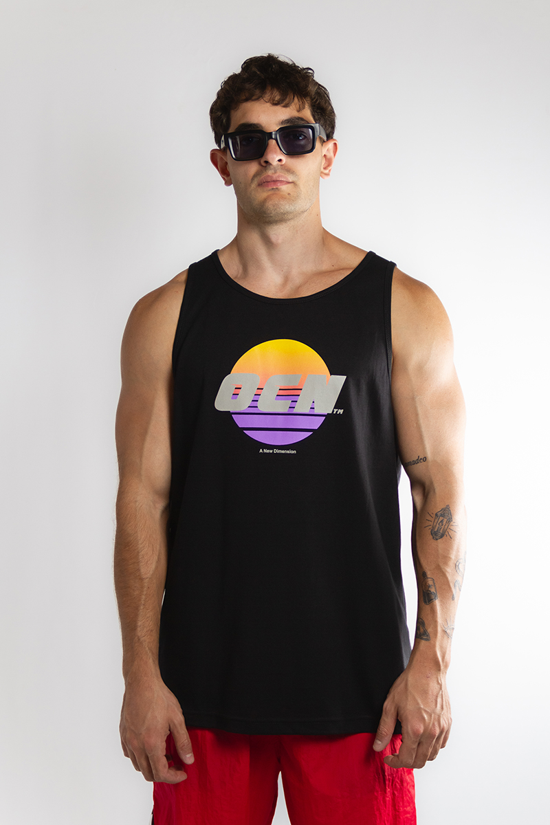Musculosa Ocn Hombre Original Regular Negro (O3)