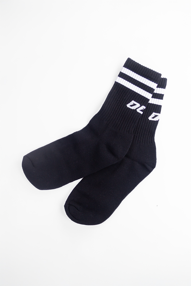 Medias Ocn Unisex Tenis C/T Negro