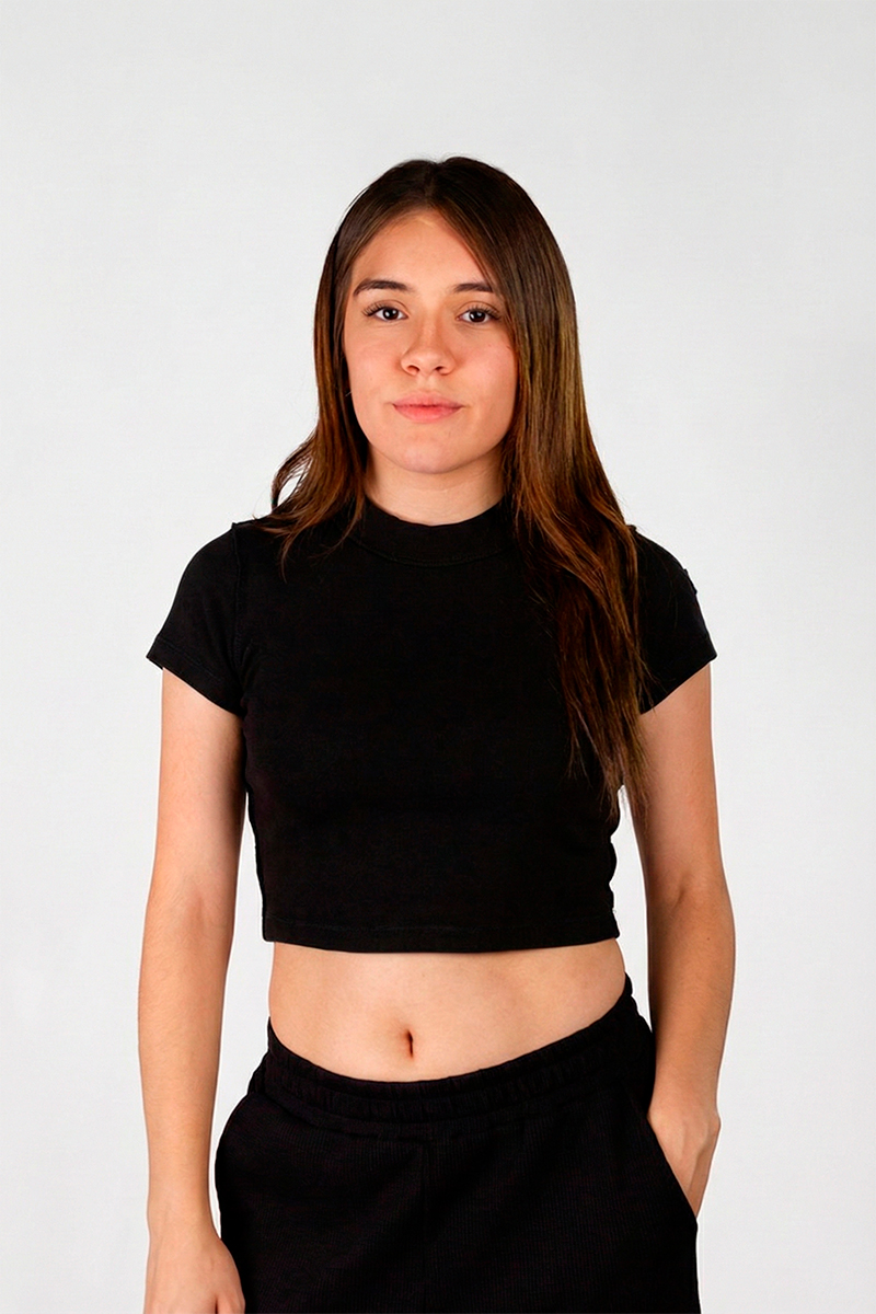 Remera Ocn Chaotic Negro