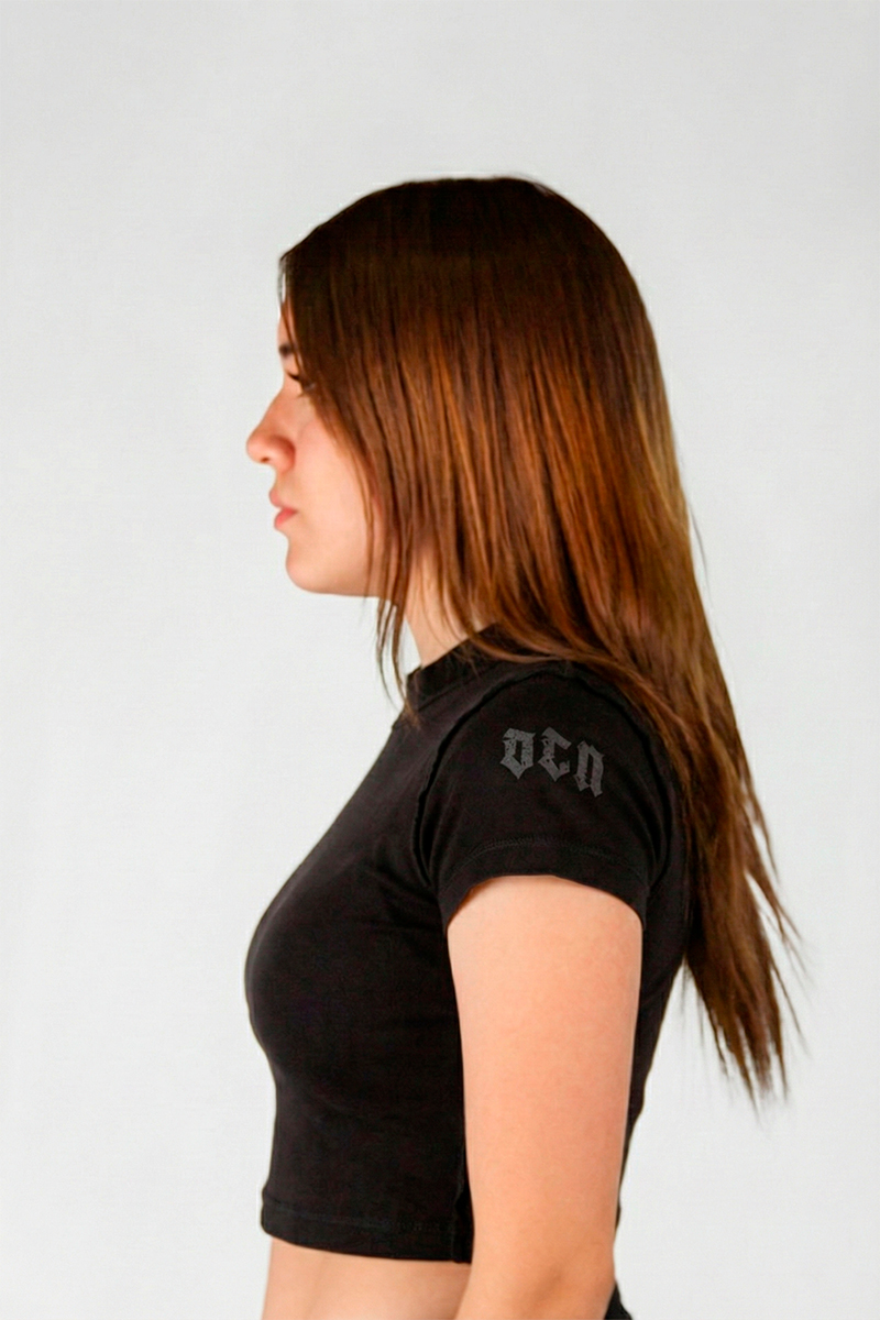 Remera Ocn Chaotic Negro