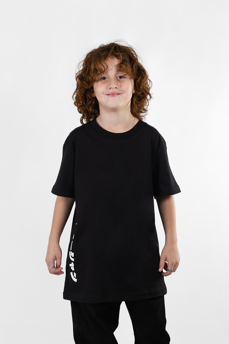 Remera Ocn Kids Original Regular Negro 701R8