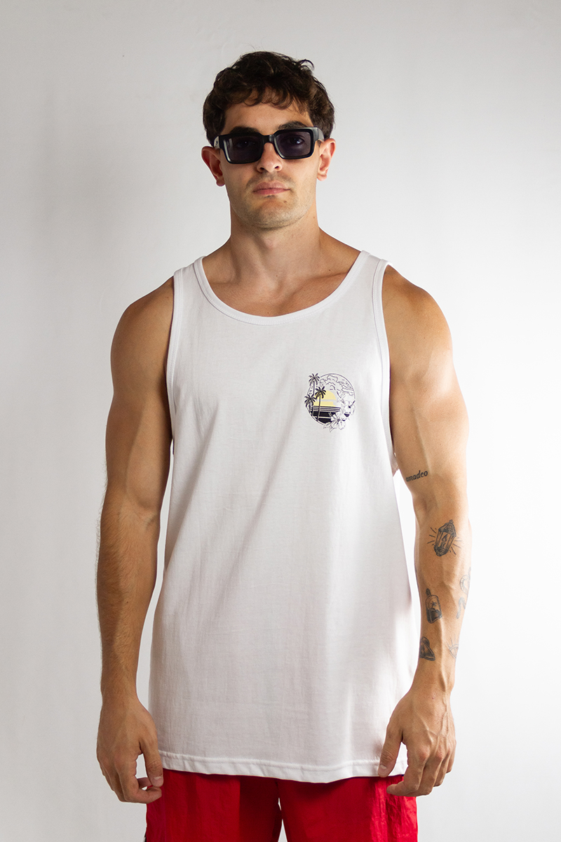 Musculosa Ocn Hombre Original Regular Blanco(O4)