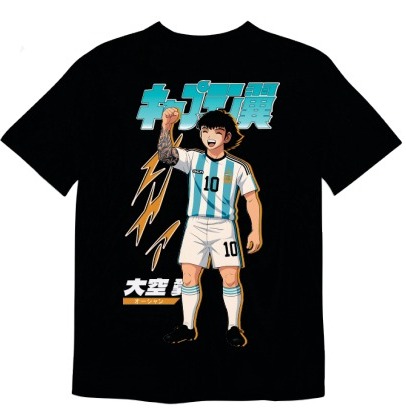 Remera Ocn Hombre Tributo Oversize Negro 7012Q