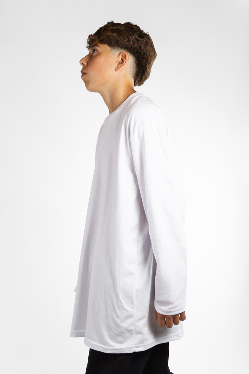 Remera Manga Larga Ocn Basic Blanco