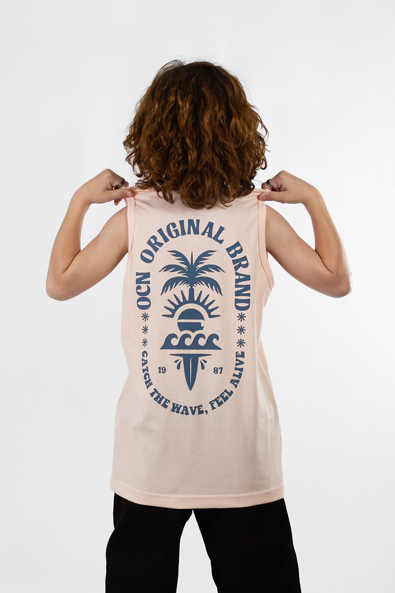 Musculosa Ocn Kids Original Regular Rosa 7M38D