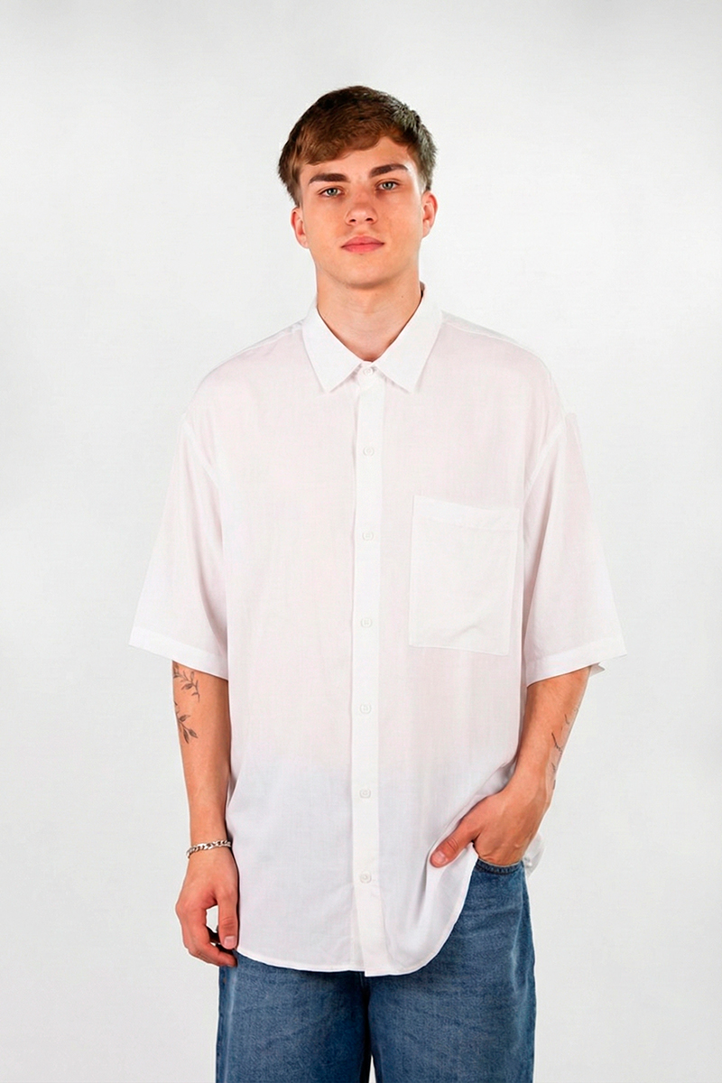 Camisa Ocn Garment Blanco
