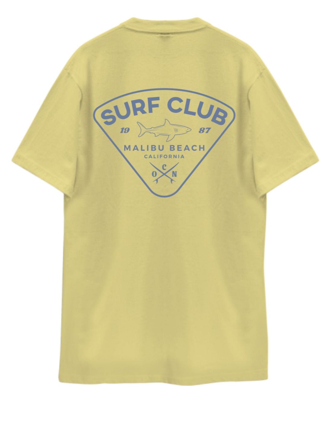 Remera Ocn Hombre Original Regular Amarillo 7M4L2