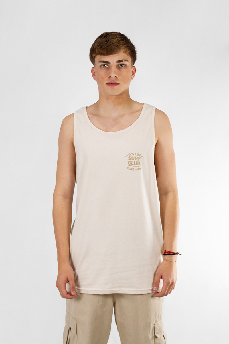 Musculosa Ocn Hombre Original Beige 7565H
