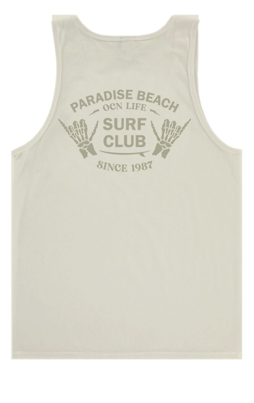 Musculosa Ocn Hombre Original Beige 7565H