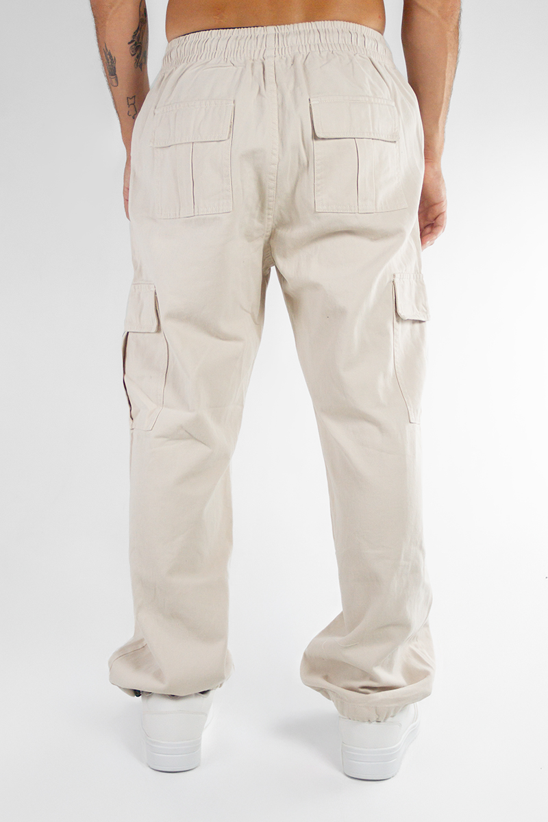 Pantalon Ocn Hombre  Cargo Chrome Crudo