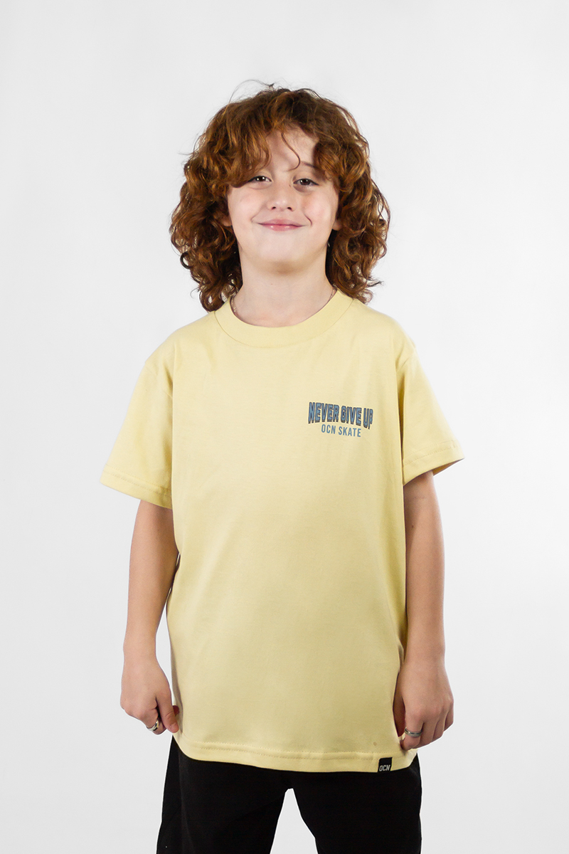 Remera Ocn Kids Premium Amarillo 767J6