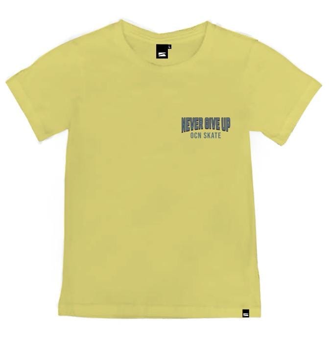 Remera Ocn Kids Premium Amarillo 767J6