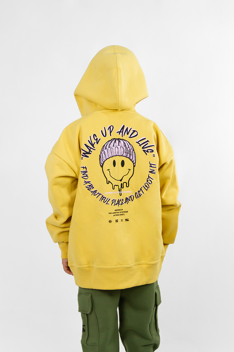 Campera Ocn Kids Vinson Amarillo U6