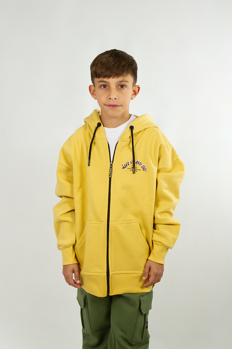 Campera Ocn Kids Vinson Amarillo U6