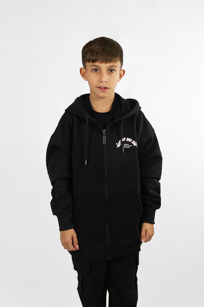 Campera Ocn Kids Vinson Negro