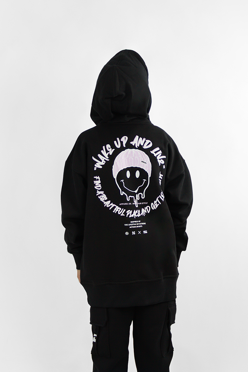 Campera Ocn Kids Vinson Negro
