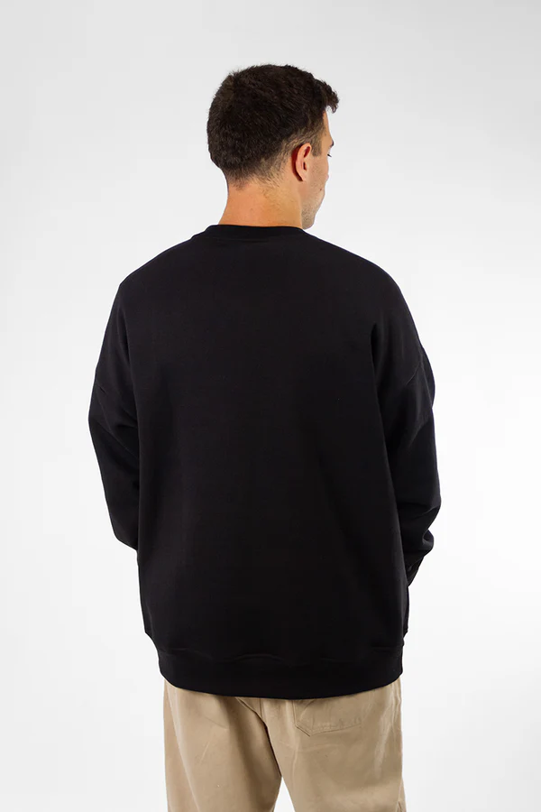Buzo Ocn Oversize U Varsity 601 P2 Negro