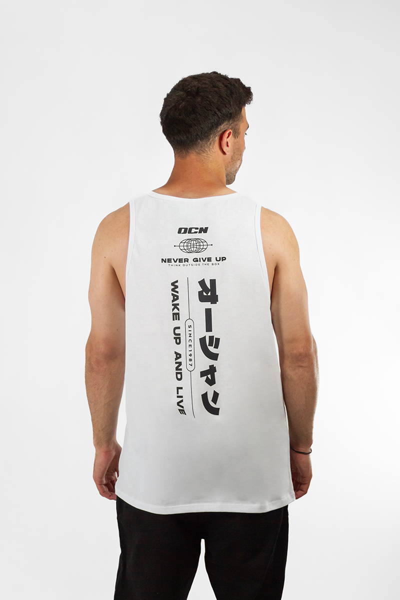 Musculosa Ocn Hombre Original Regular Blanco 702U5