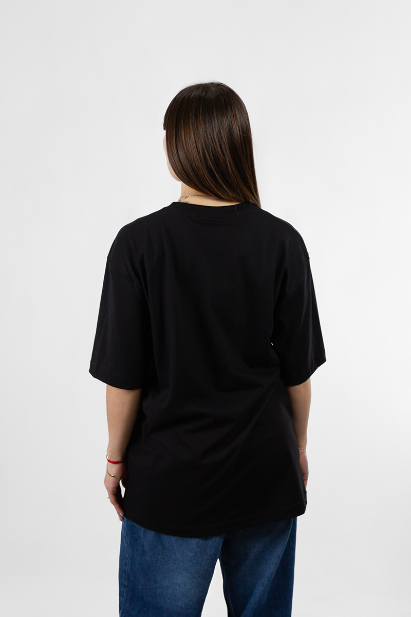 Remera Ocn Mujer Ice Print Negro 701T8