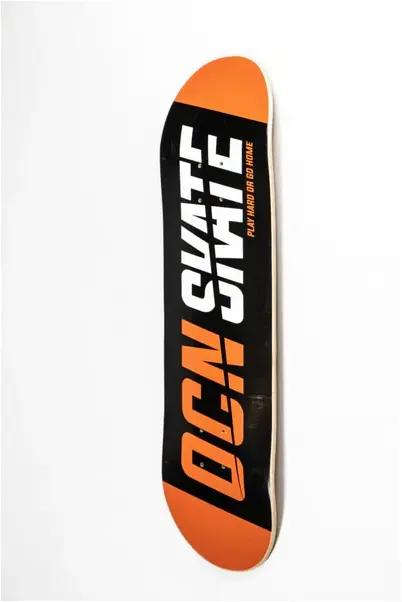 Deck Ocn 8.25 Tabla Play Hard Naranja