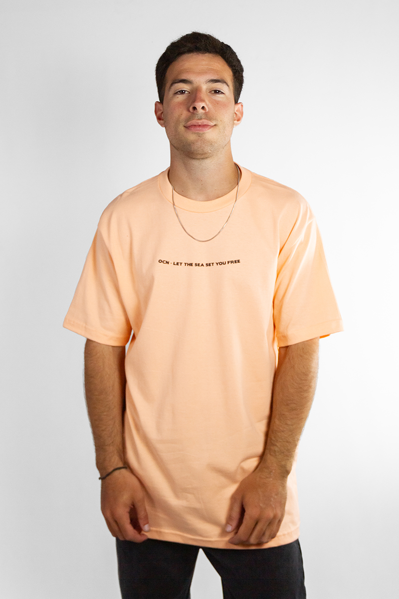Remera Ocn Hombre Original Rosa F7