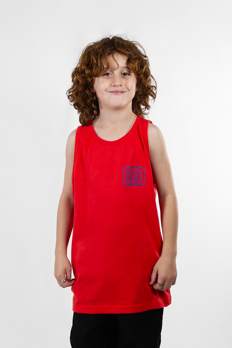 Musculosa Ocn Kids Original Regular Rojo 7M59D