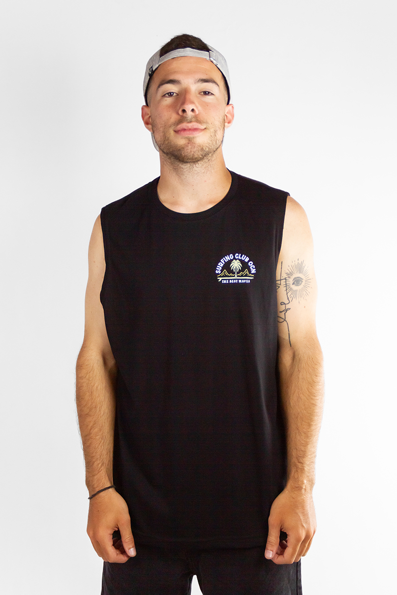 Musculosa Ocn Hombre Ride Regular Negro(U1)