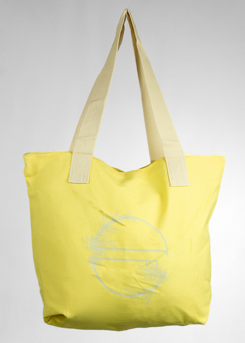 Bolso Ocn Mujer Playero Amarillo