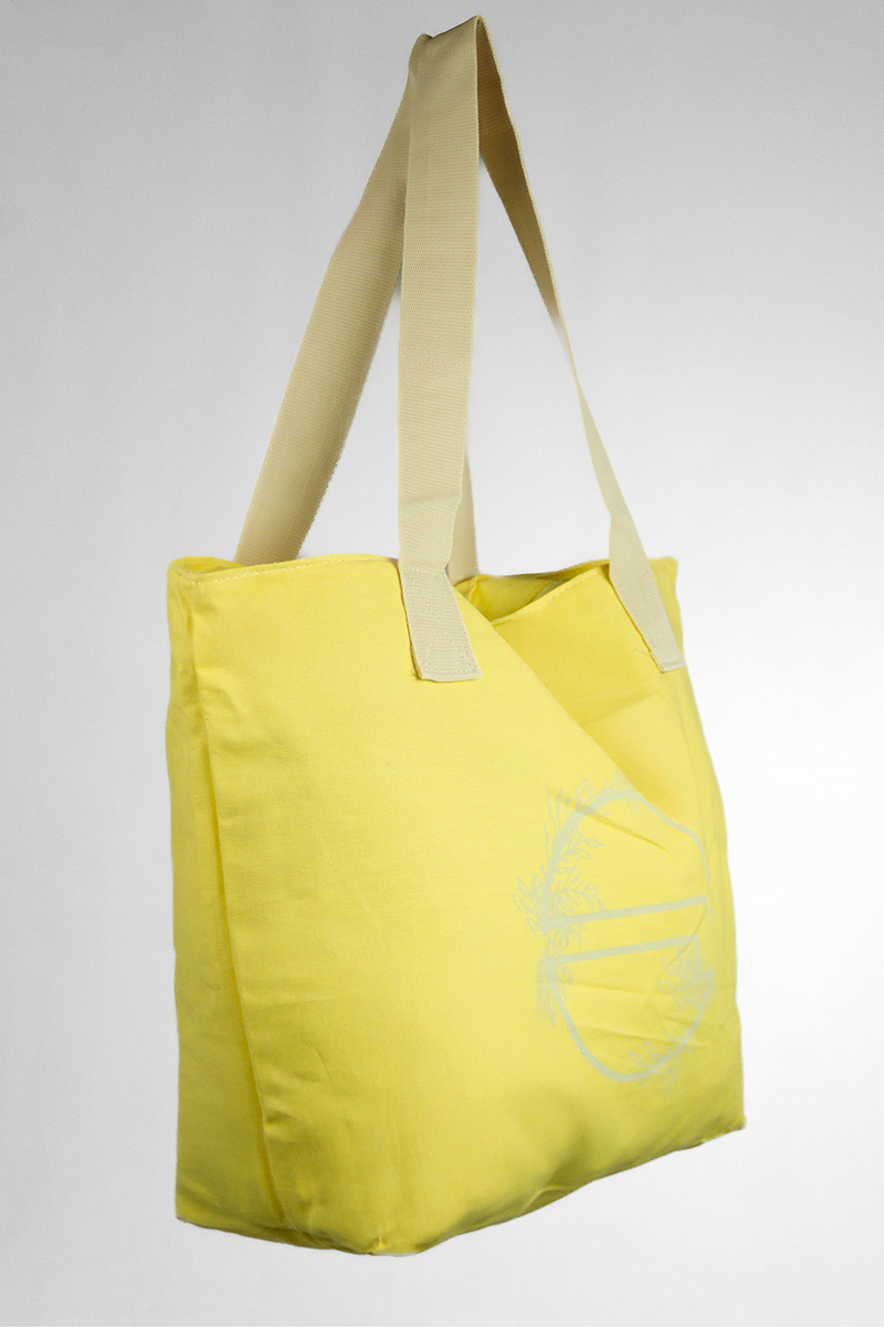 Bolso Ocn Mujer Playero Amarillo