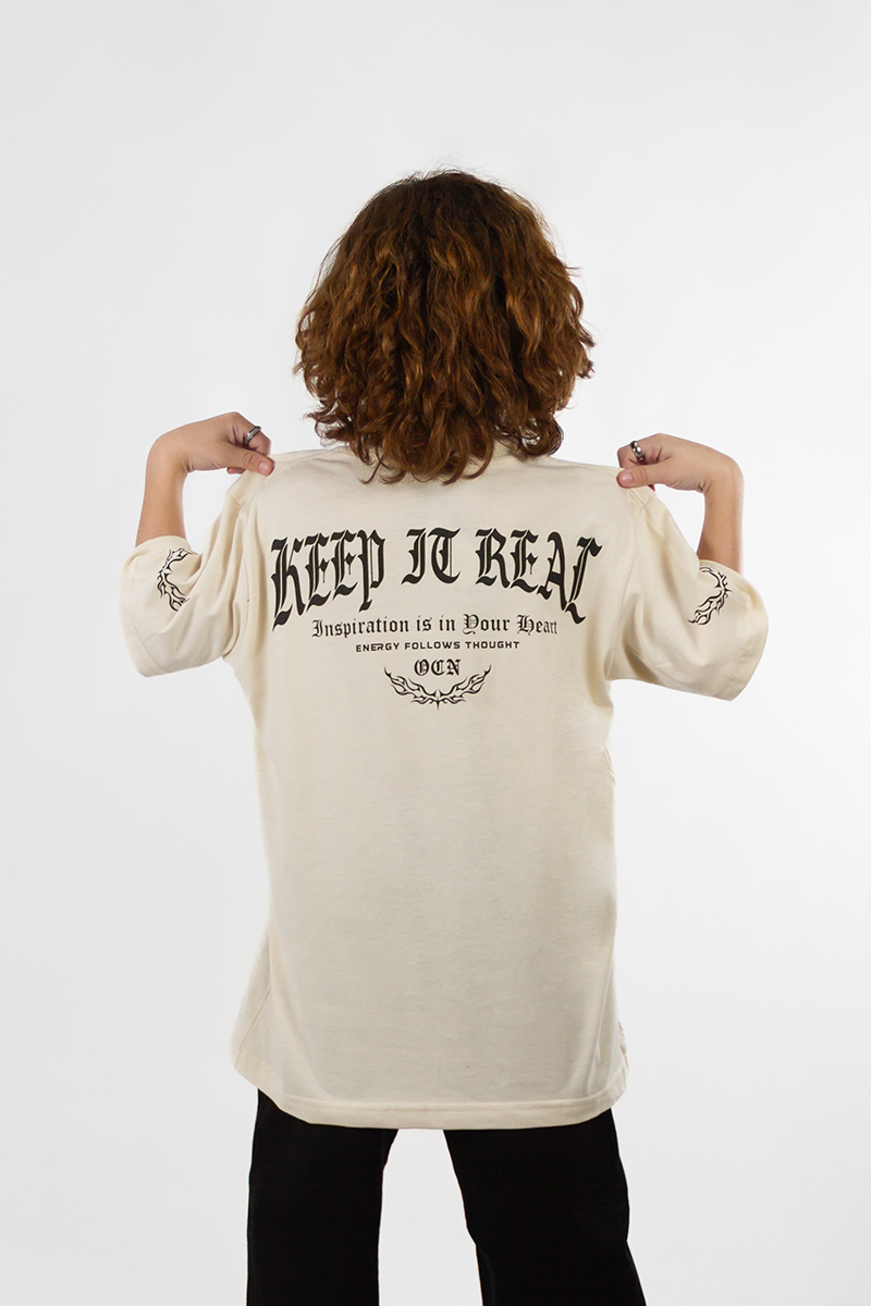 Remera Ocn Kids Gothic Crudo (Producto Outlet)
