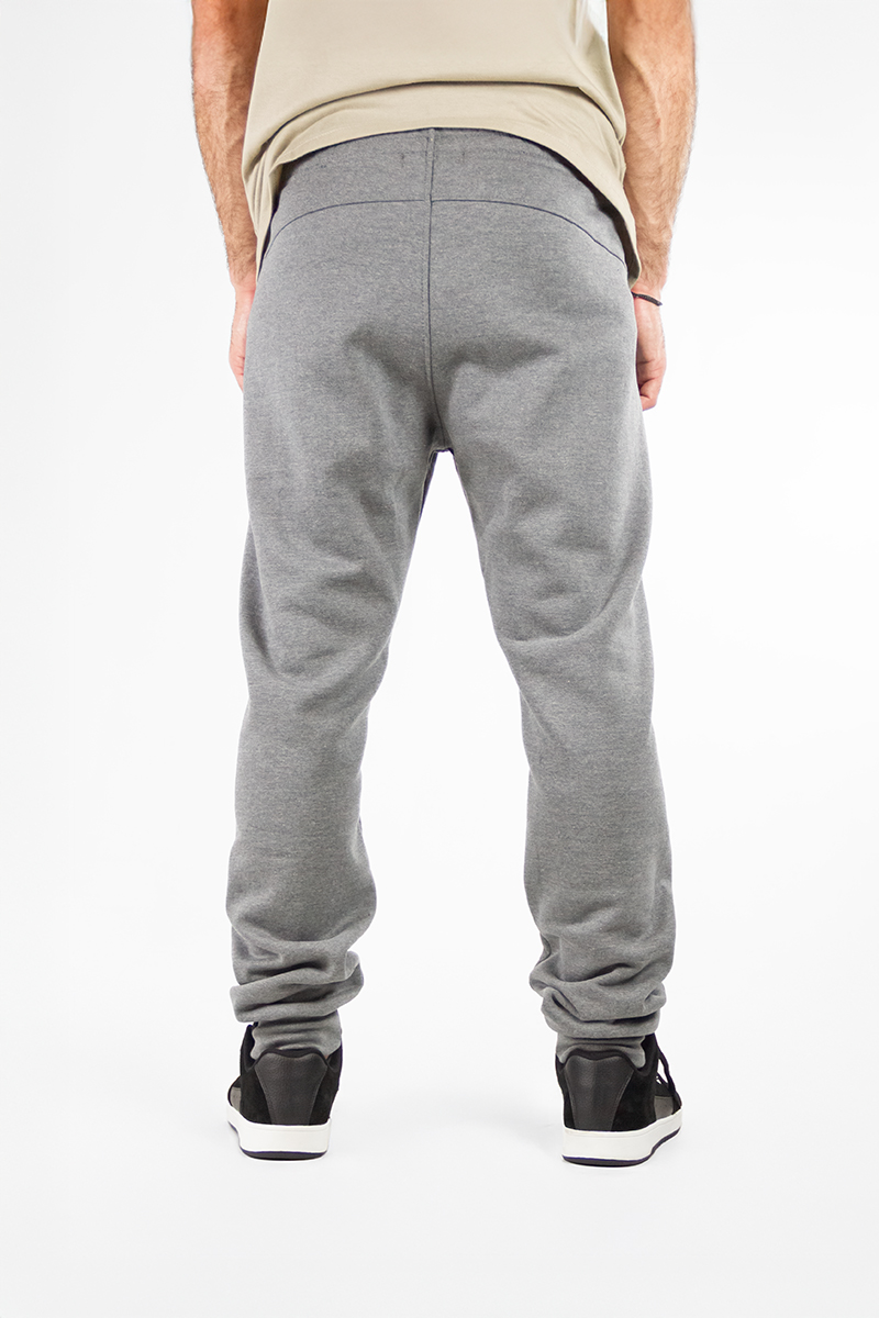 Jogging Ocn Hombre Zipper Gris