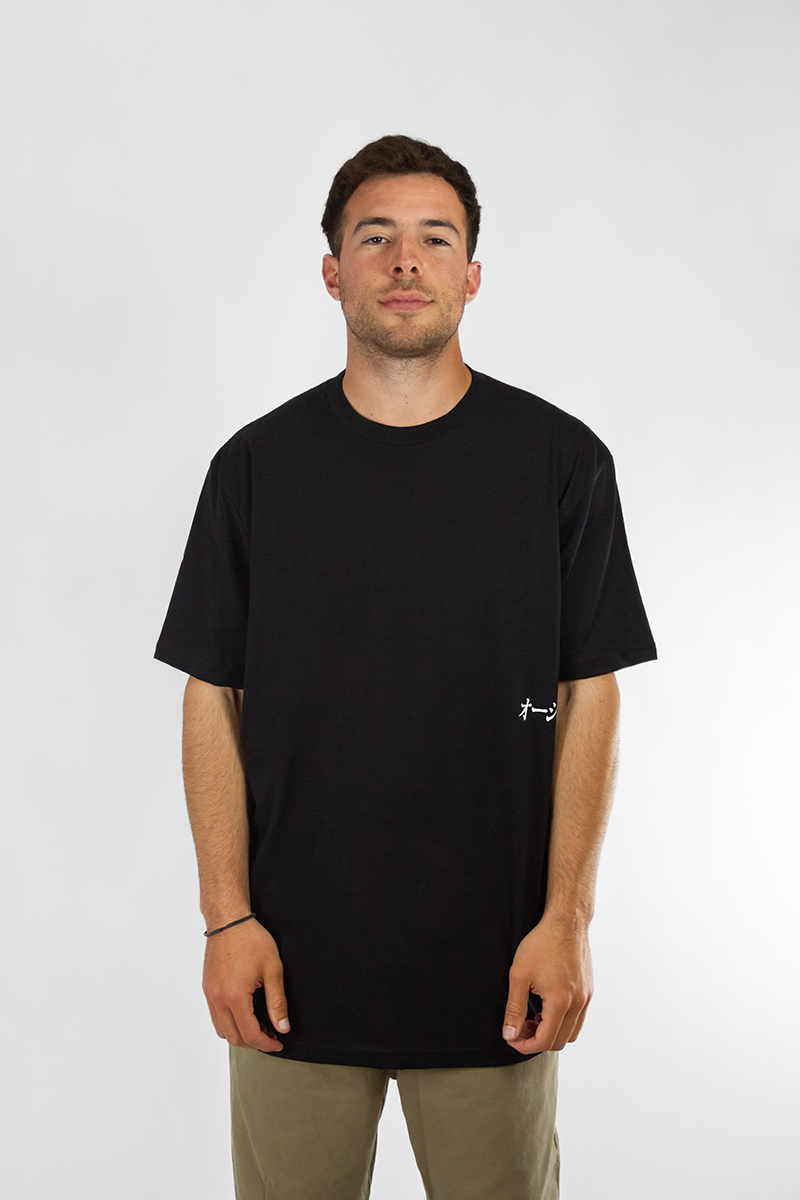 Remera Ocn Hombre Orian Relax Negro 701C8