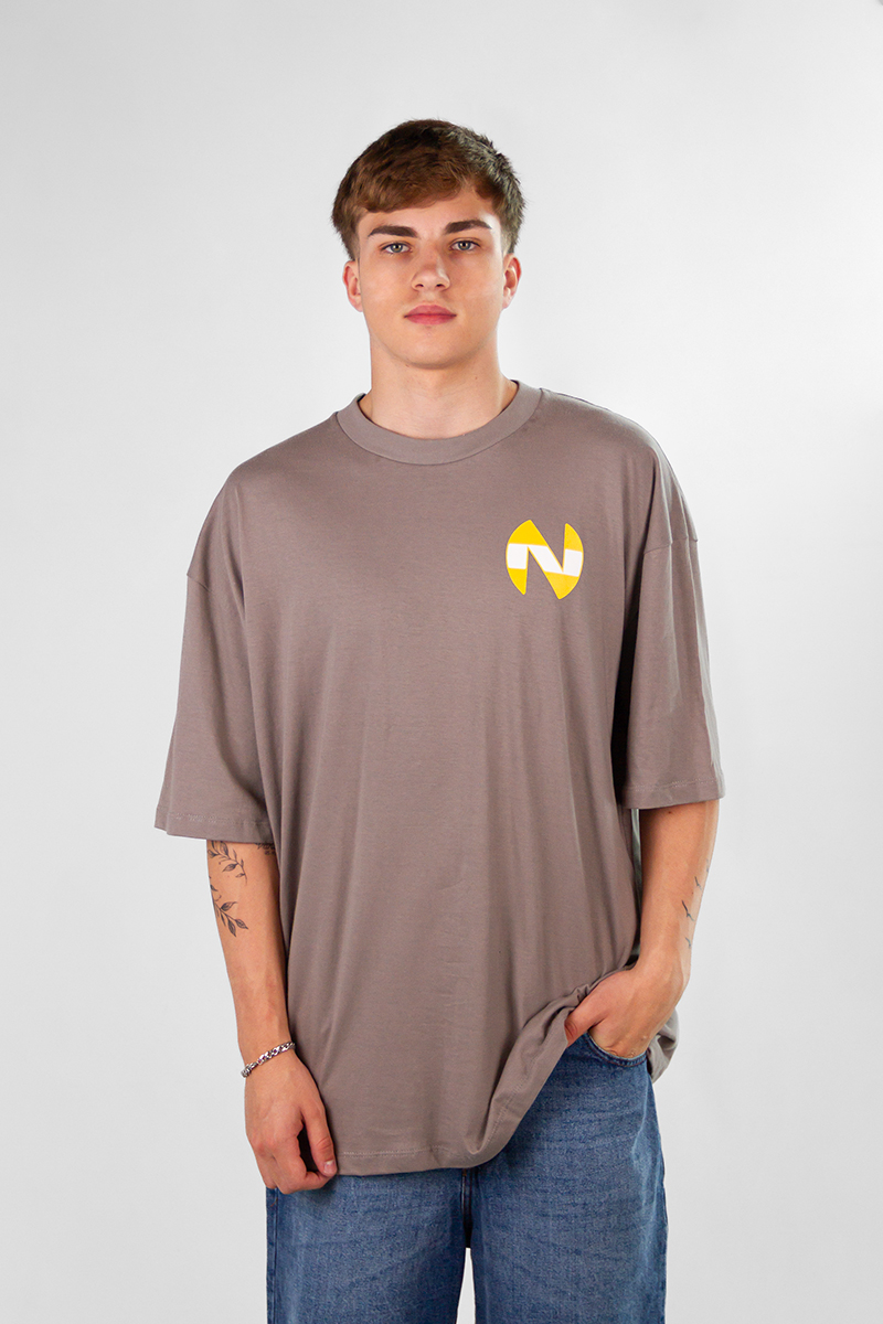 Remera Ocn Tributo Gris