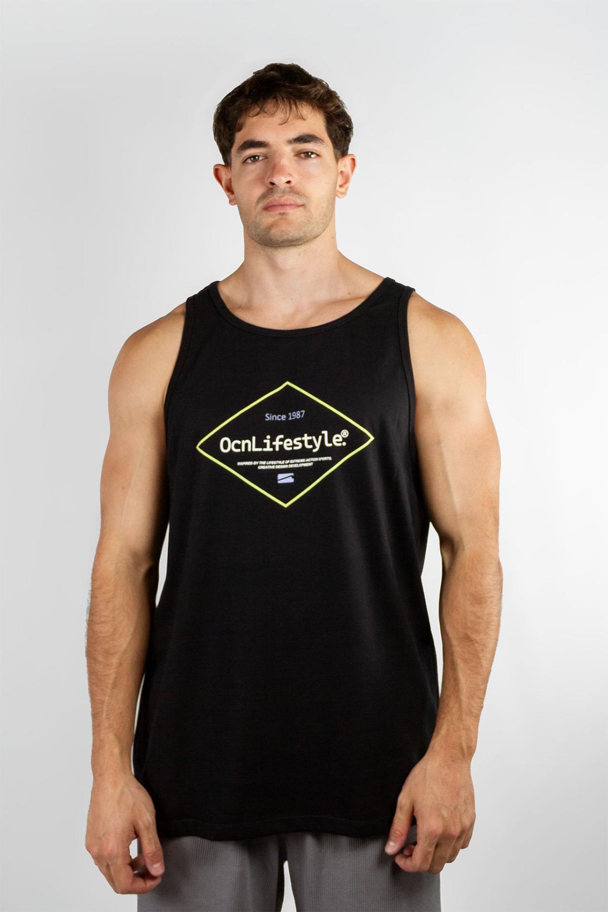 Musculosa Ocn Hombre Original Regular Negro(O6)