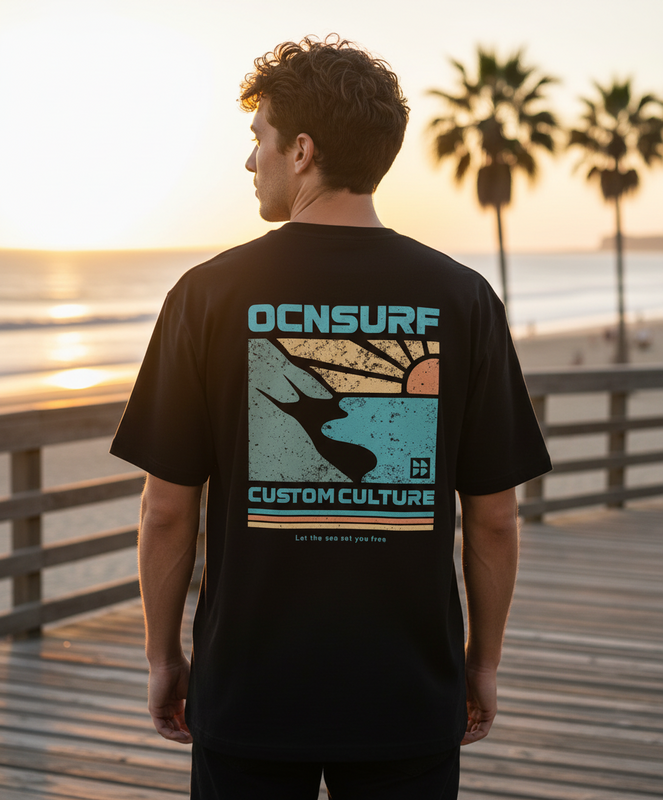 Remera Ocn Premium Negro