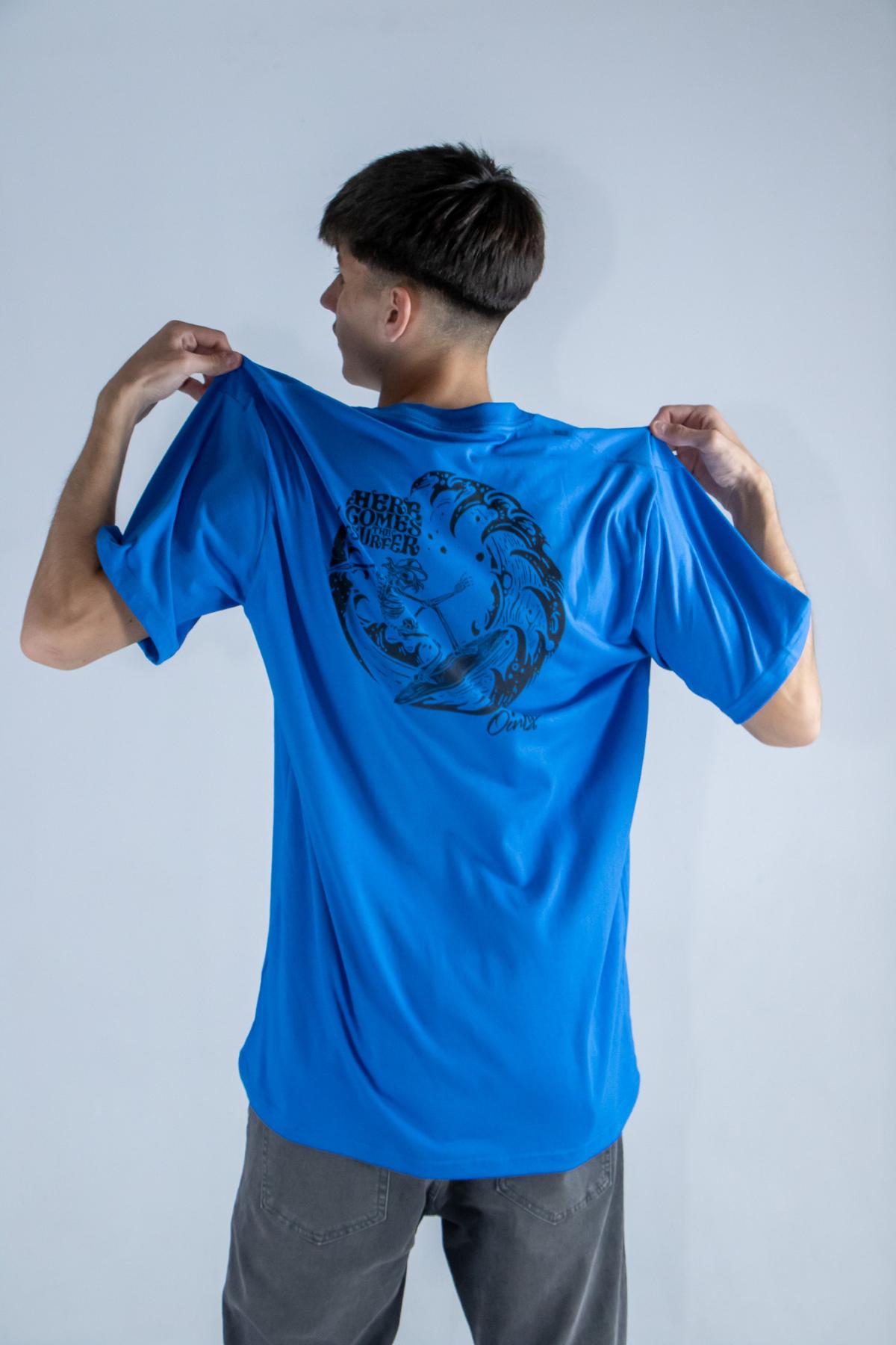 Remera Ocn Hombre Original  Regular Azul (D1)