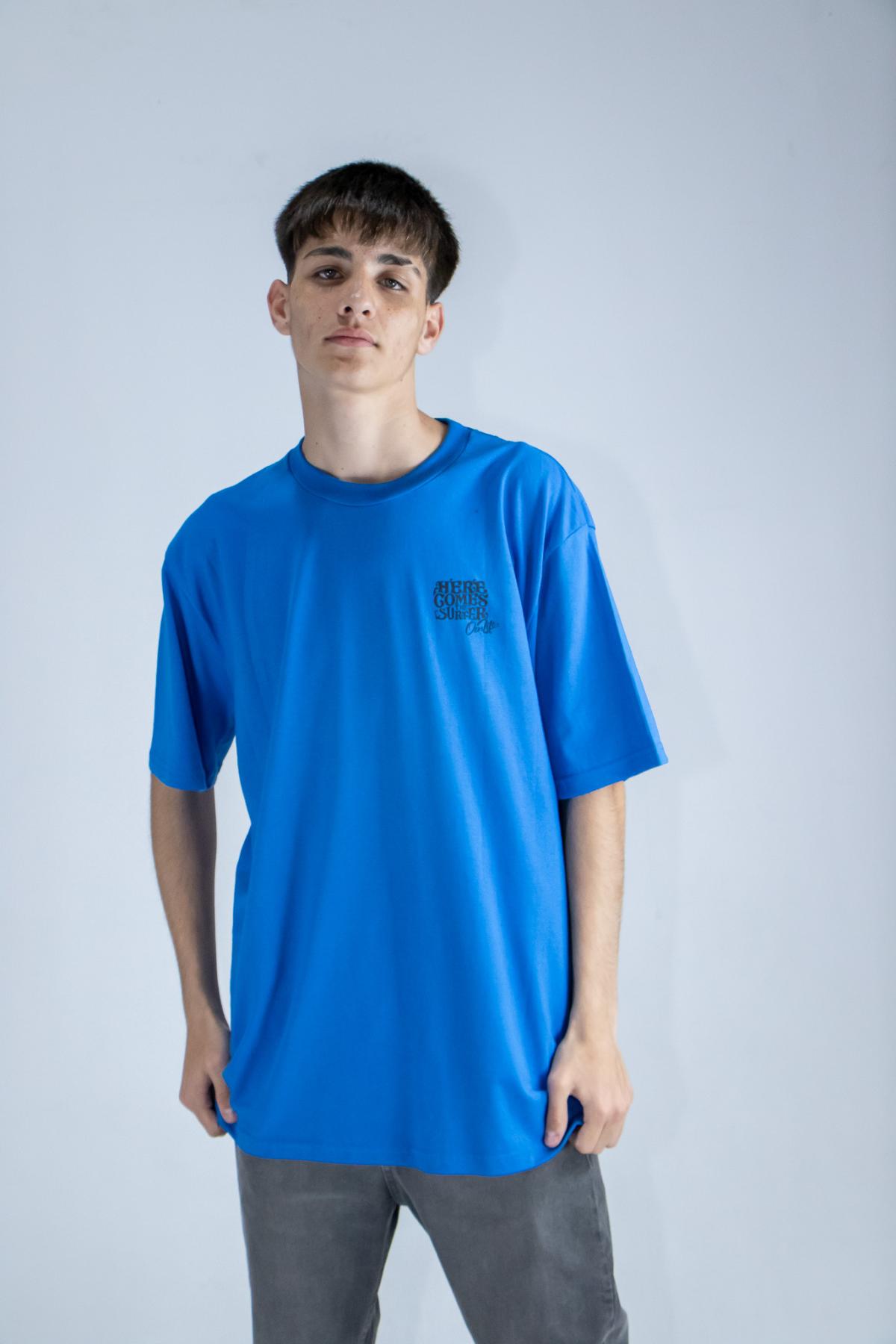 Remera Ocn Hombre Original  Regular Azul (D1)