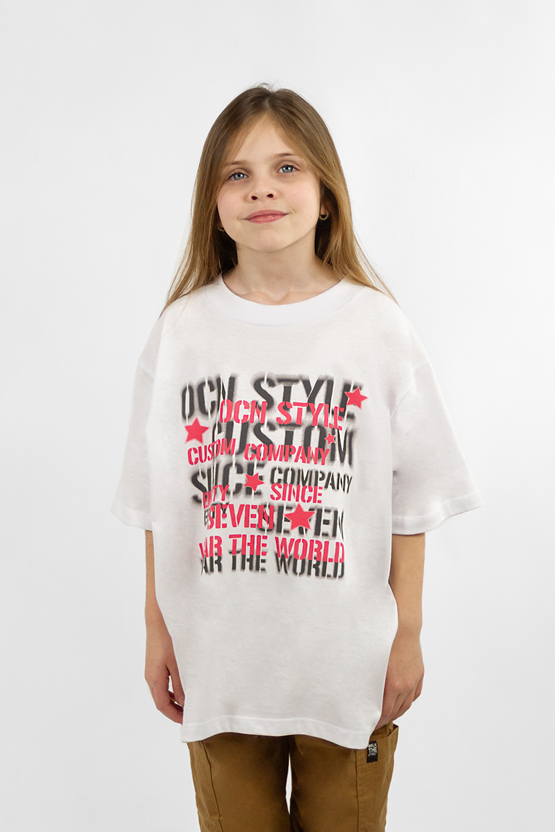 Remera Ocn Kids Over Tee 7022E