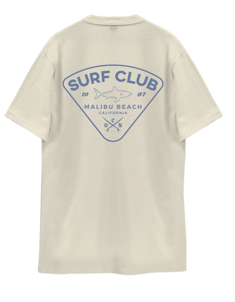 Remera Ocn Hombre Original Plus Size / Talle Especial Crudo 756T4