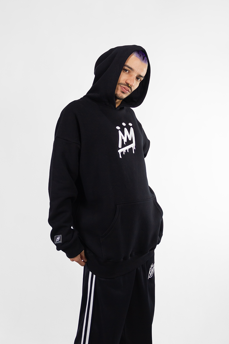Buzo King Of Art Hombre Baker Negro 6394B