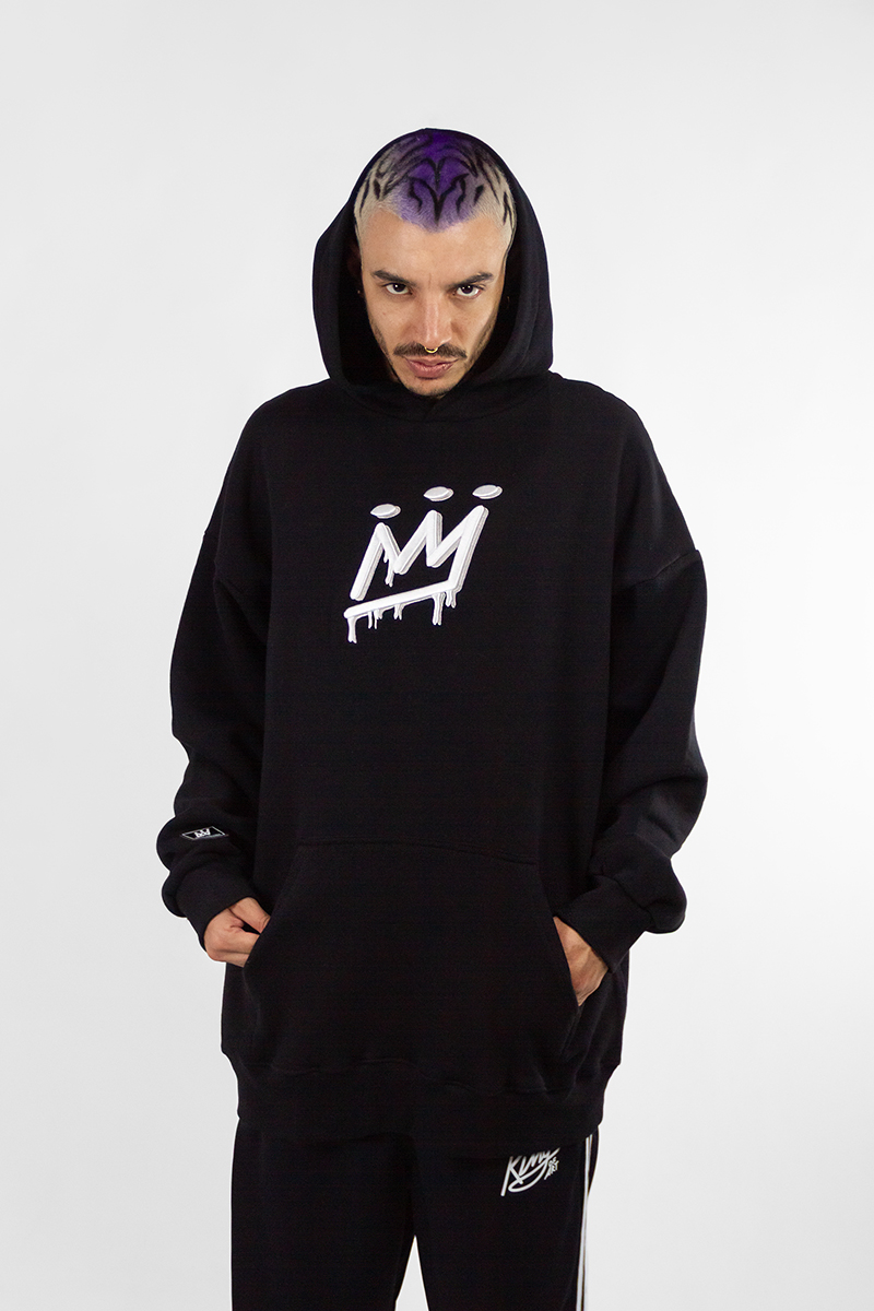 Buzo King Of Art Hombre Baker Negro 6394B